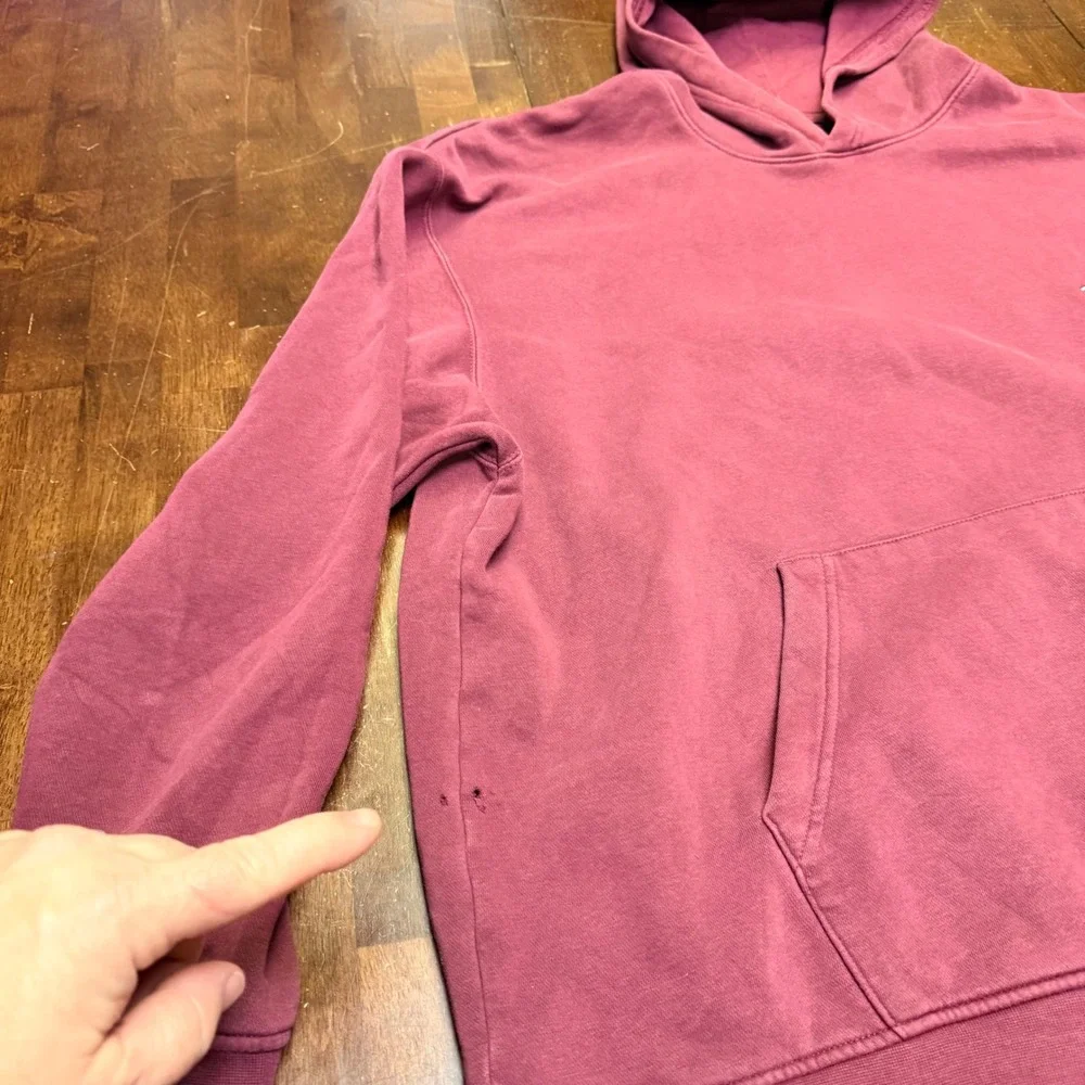 Jordan Flight‎ Hoodie Men XL Cherrywood Red DQ7505-680 Fleece Pullover